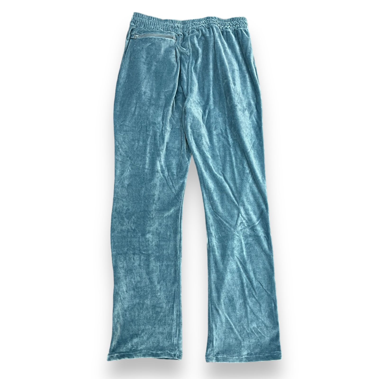 2024年のクリスマスの特別な衣装 Grey Blue pants track narrow ベロア ...