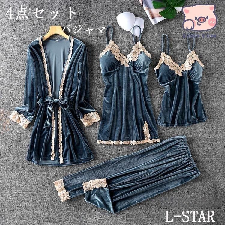 エムミーエメ Side ribbon straight denim gray M me eme／Side