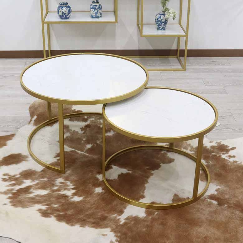 ヨーロピアン クラシカルテーブル マーブル アイアン