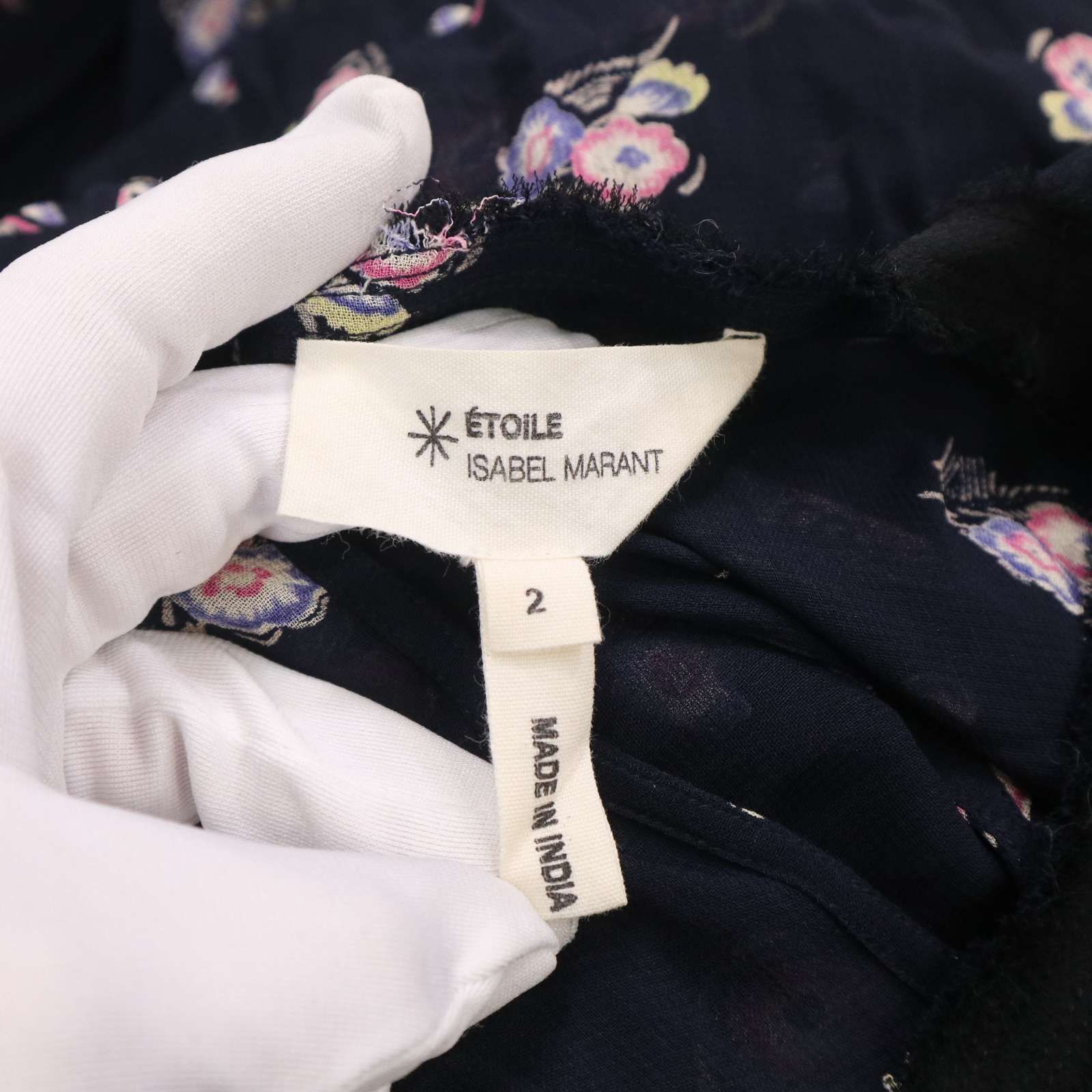ISABEL MARANT イザベルマラン 春夏☆ シルク 花柄 フラワー 総