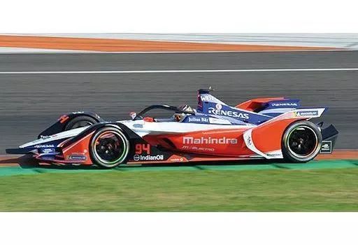 ミニカー　1/43 フォーミュラ E シーズン 5 ”マンヒドラ レーシング” フェリックス・ローゼンクヴィスト [414180094] フォーミュラ E シーズン 5 `マヒンドラ レーシング