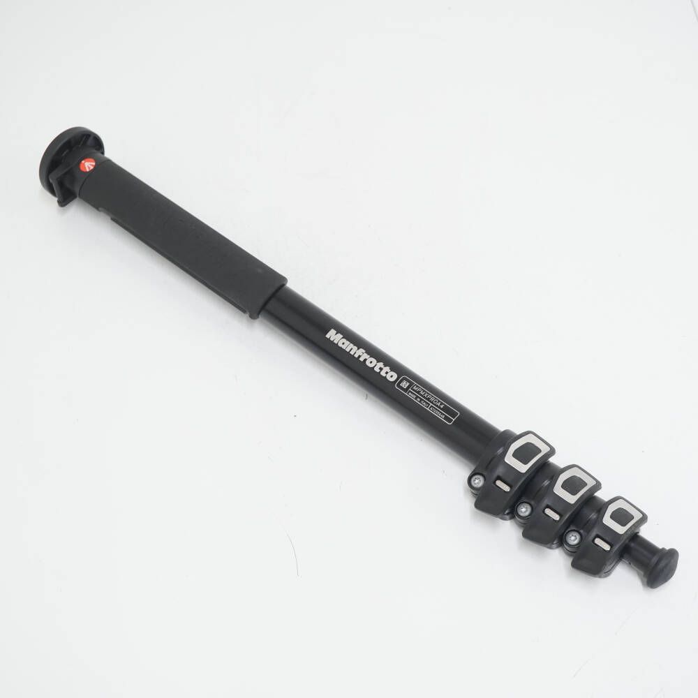 Manfrotto MPMXPROA4 フォト用アルミ一脚 マンフロット 脚のみ 雲台なし レバーロック式 完動品 CE4373