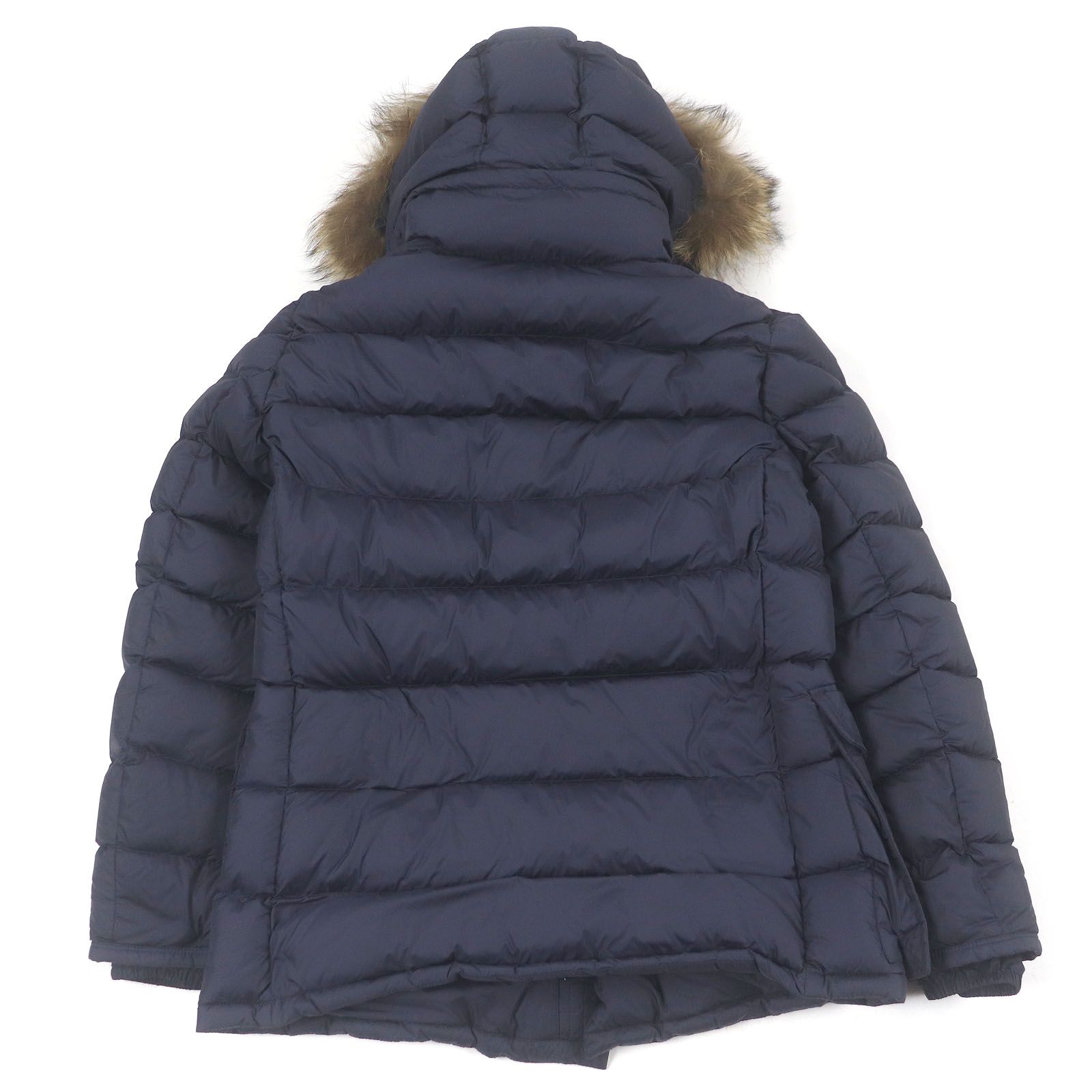 【新品未使用】MONCLER エルミファー ダウンジャケット　TG2　ネイビー色 MONCLER モンクレール レディース ダウン ブランド ダウン