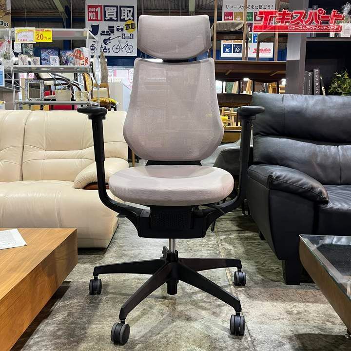 ⑤PLUS スイス デスクチェア レトロ アームチェア ミッドセンチュリー IH
