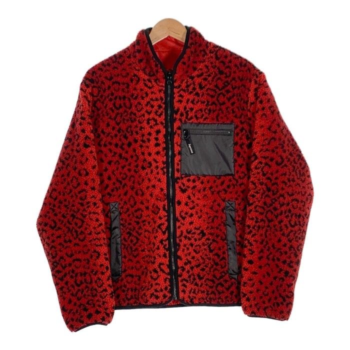 SUPREME シュプリーム 17AW Leopard Fleece Reversible Jacket