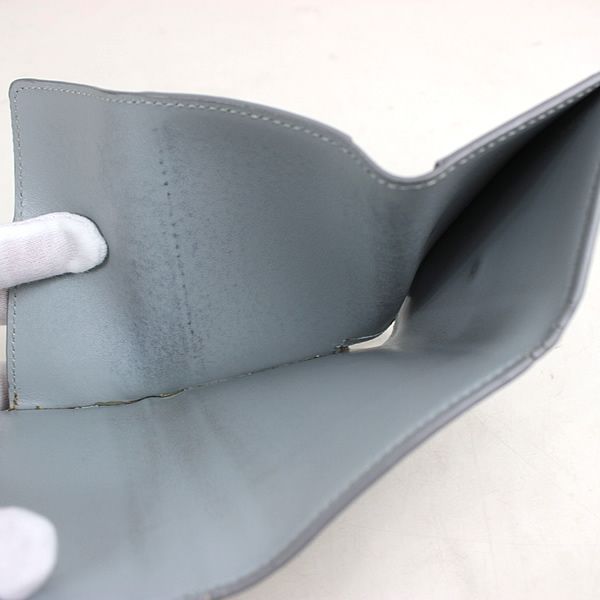 セリーヌ 三つ折り財布 ミニ財布 ミニウォレット CELINE q536 【中古  