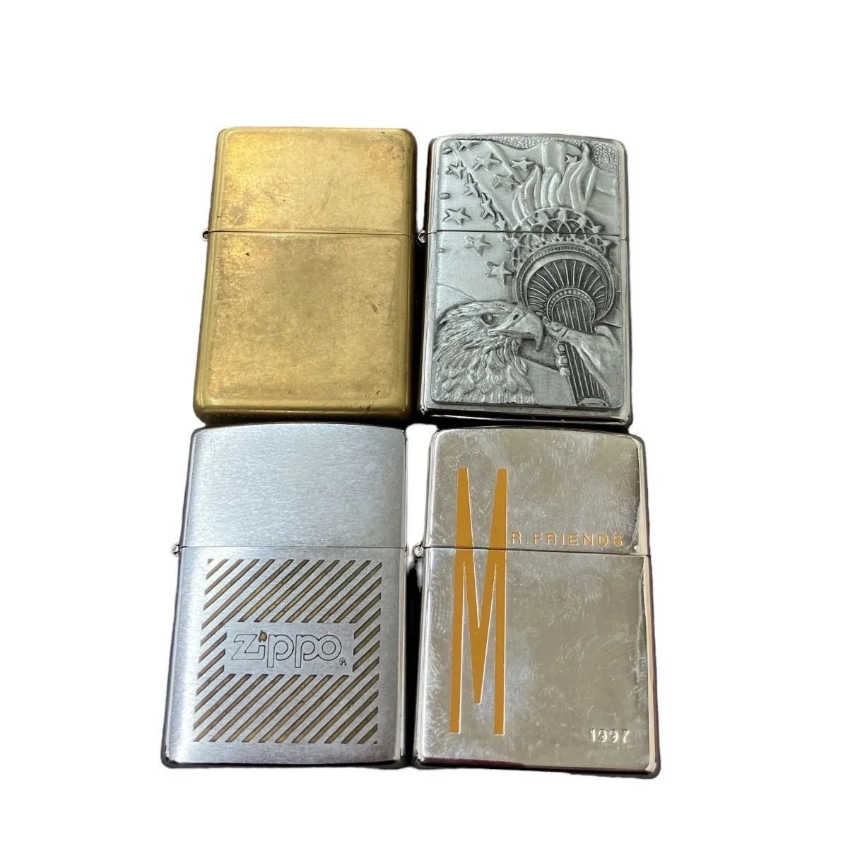 ZIPPO ジッポー ☆4個まとめ売り☆動作品☆ - メルカリ