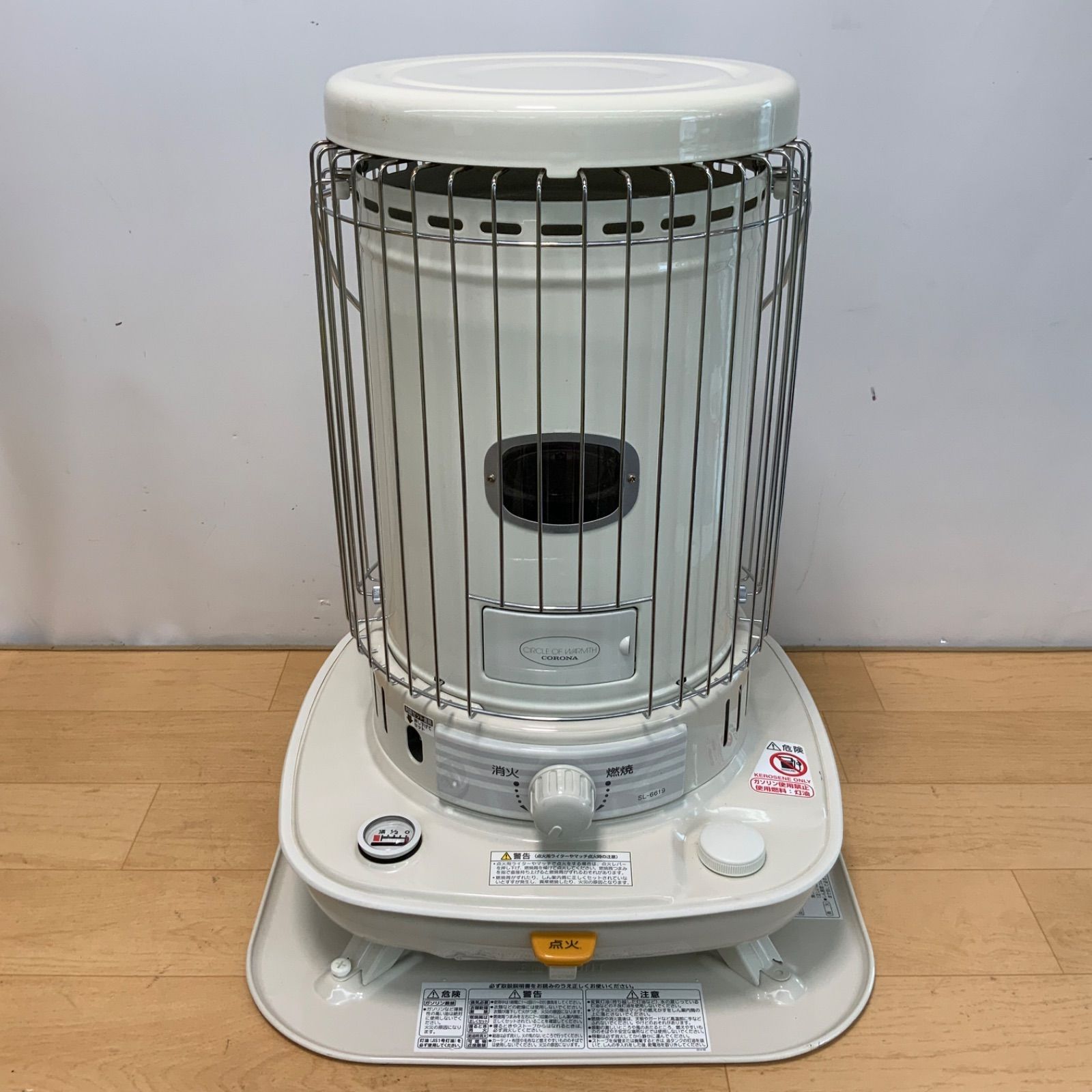 中古・美品！⁄コロナ 石油ストーブ SL−6619 (2019年製) SL-6619