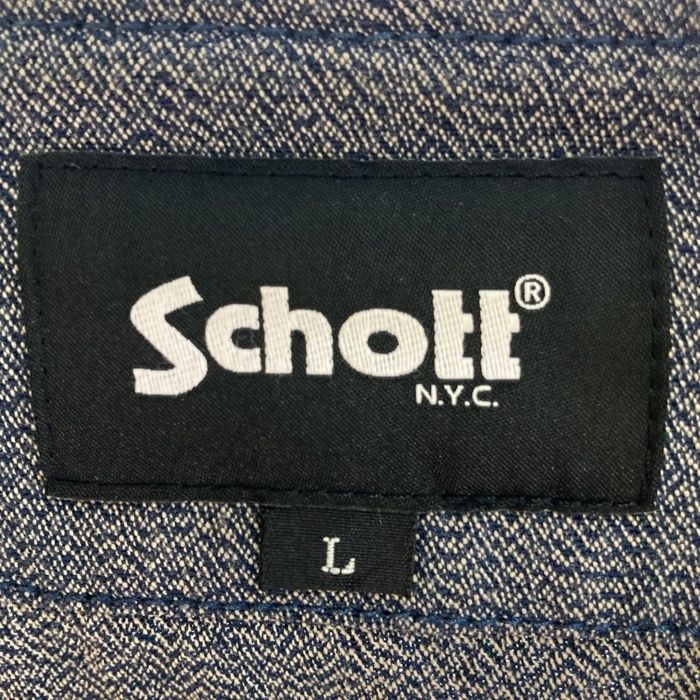 ☆Schott ショット 782-4120007 COTTON COVERT SLEEPING SHIRT