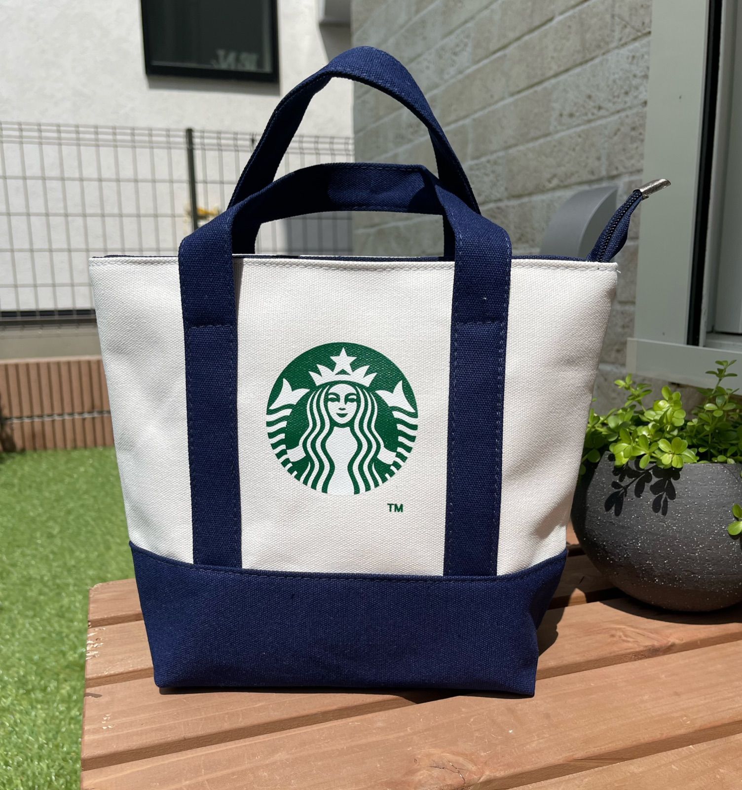 ☆スタバ STARBUCKS スターバックス ☆ミニトート バッグ - メルカリ