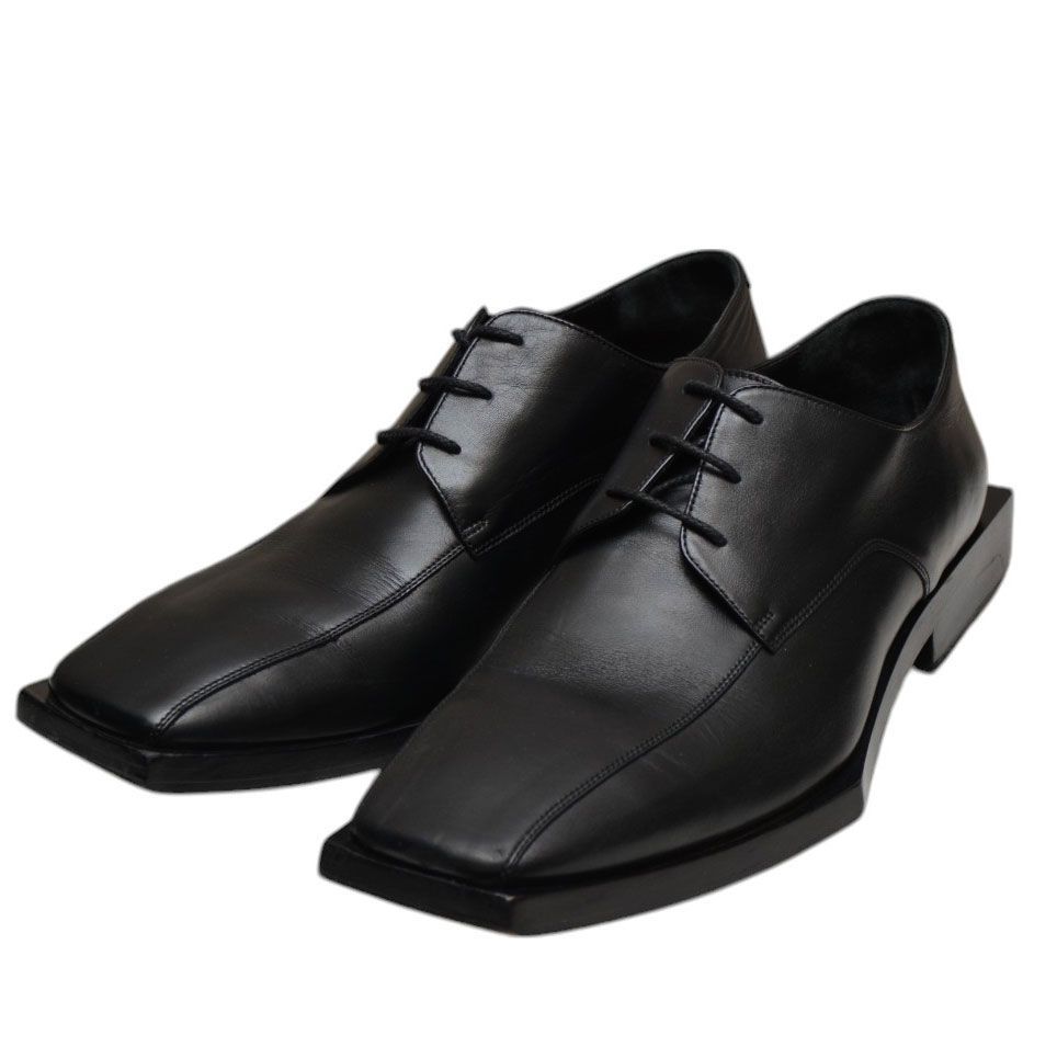 BALENCIAGA 2019 aw bloc rim derby サイズ40 BALENCIAGA バレンシアガ 2019AW bloc rim derby スクエアトゥダービー