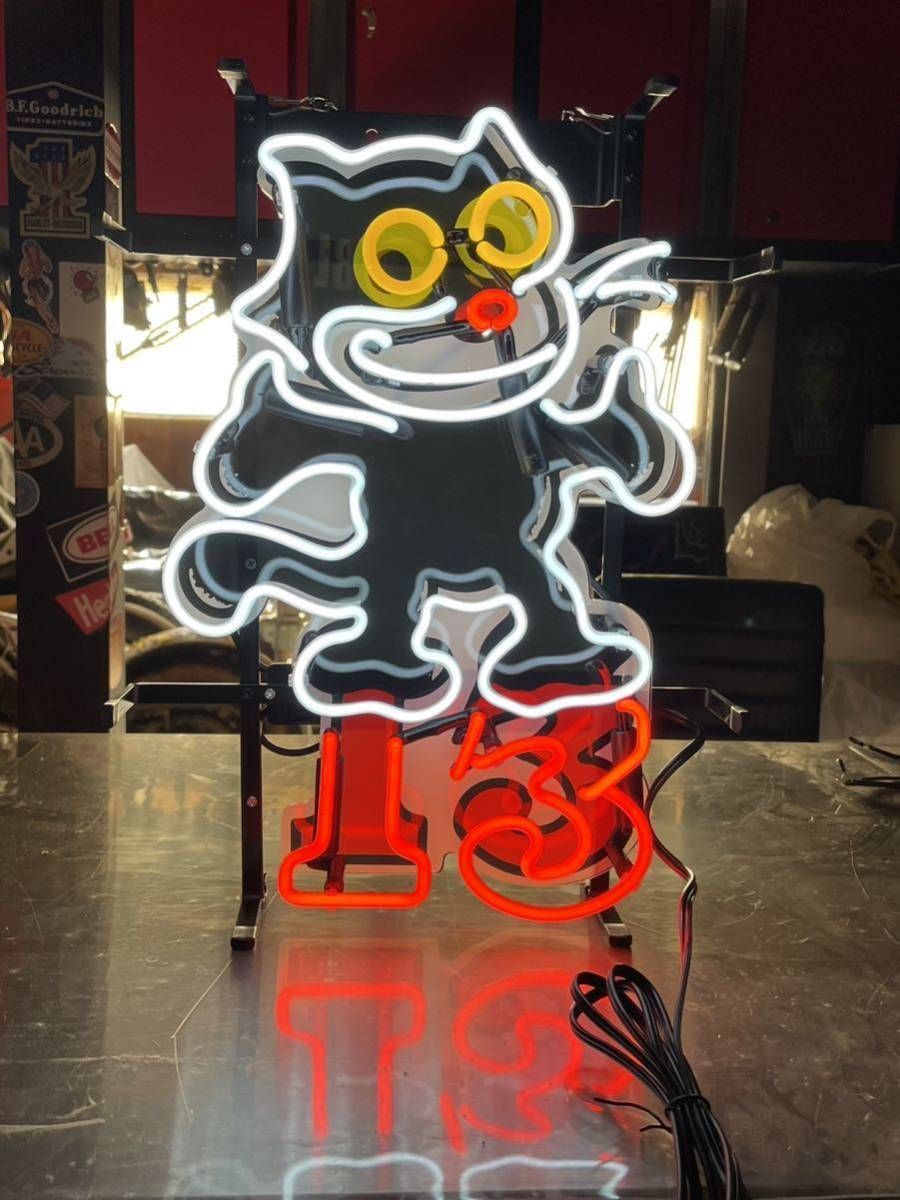 Felixネオンサイン フィリックス Felix ネオン 看板 シボレー ローライダー