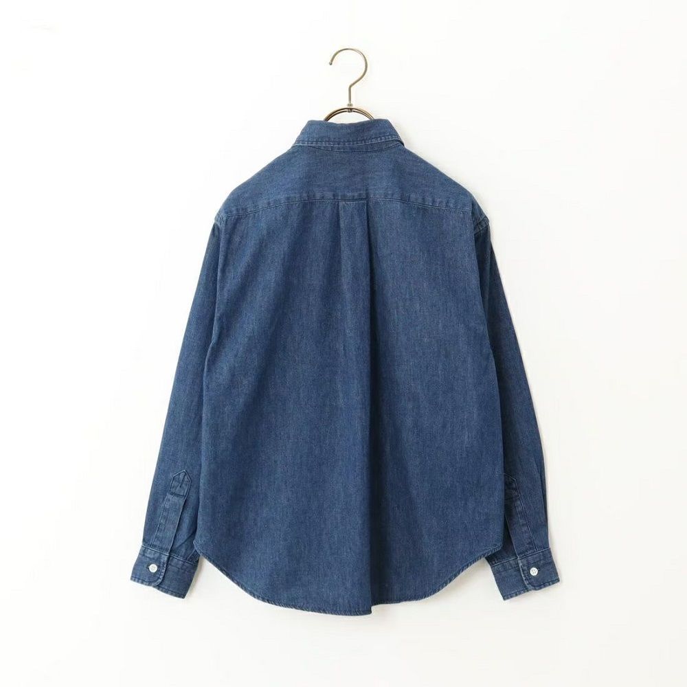 ダントン DANTON デニムジャケット レディース 34 36 長袖シャツ おしゃれ