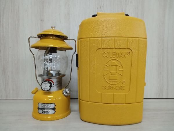 Coleman Season Lantern 2020Limited Edition ランタン コールマン one mantle イエロー 2019年製 21A ケース付き 動作未 アウトドア