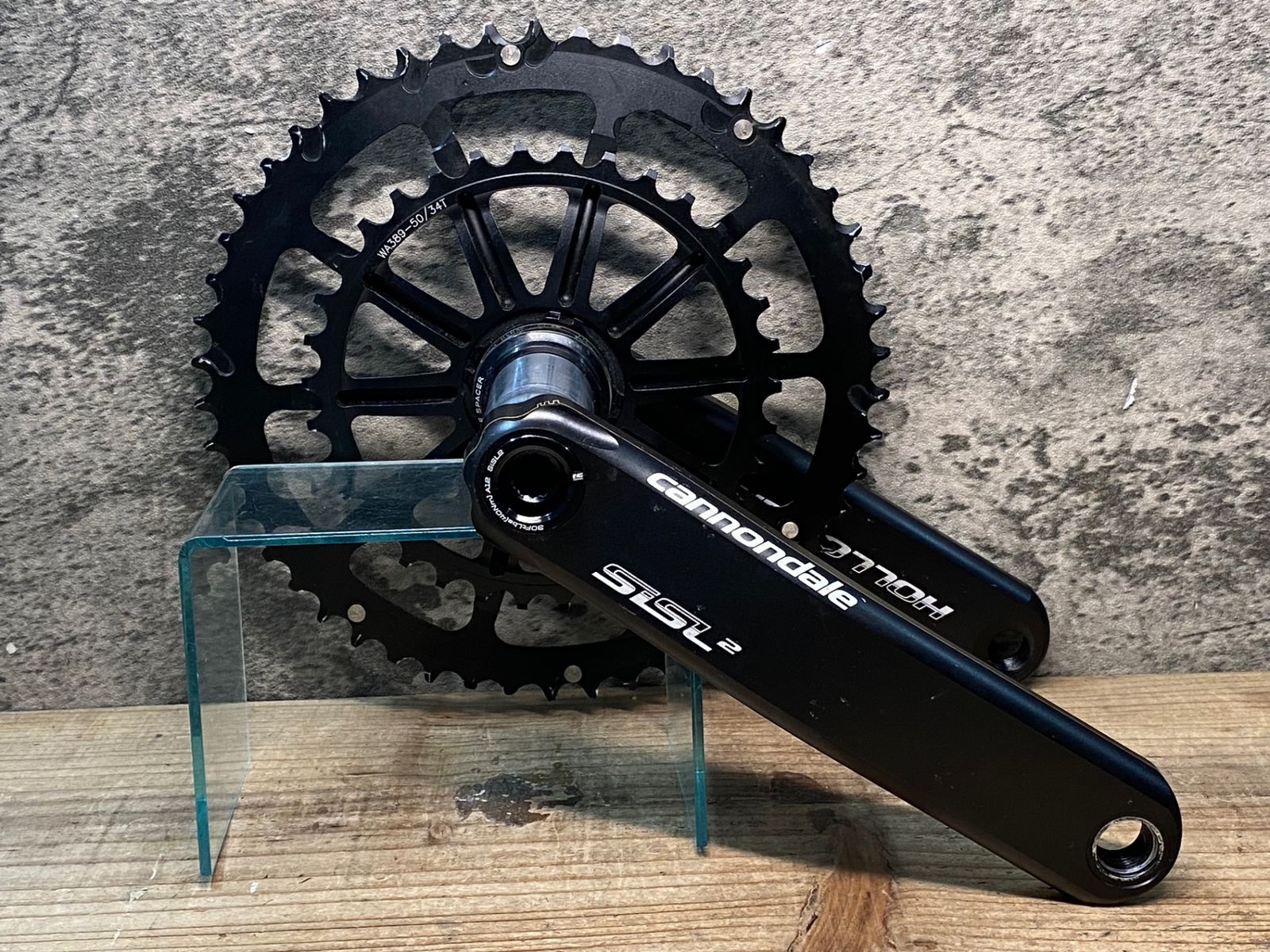 JK558 キャノンデール CANNONDALE HOLLOWGRAM SISL2 クランクセット 172.5mm 50 34T BB30