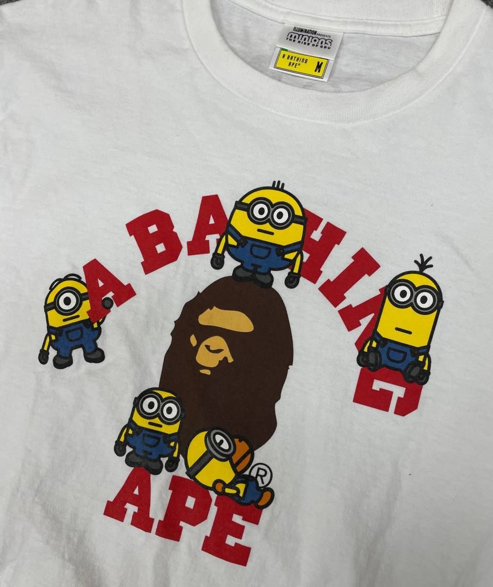 A BATHING APE MINIONS コラボ Tシャツ ミニオン ＢＡＰＥエイプ