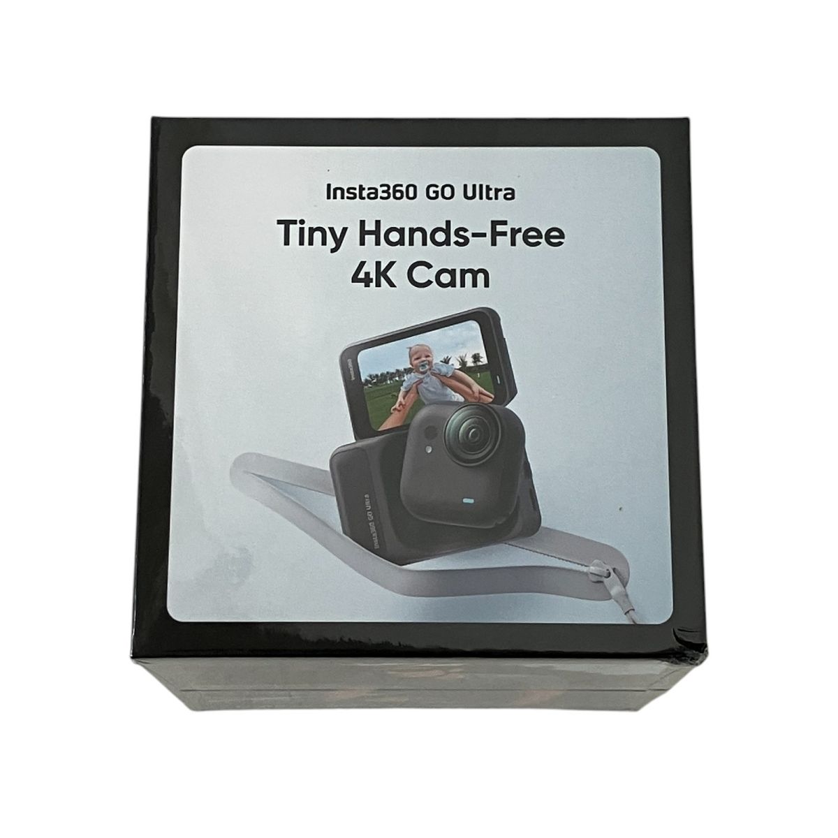 Insta360 GO Ultra 標準キット CINSABEA ミッドナイトブラック Tiny Hands-Free 4K Cam T10394523
