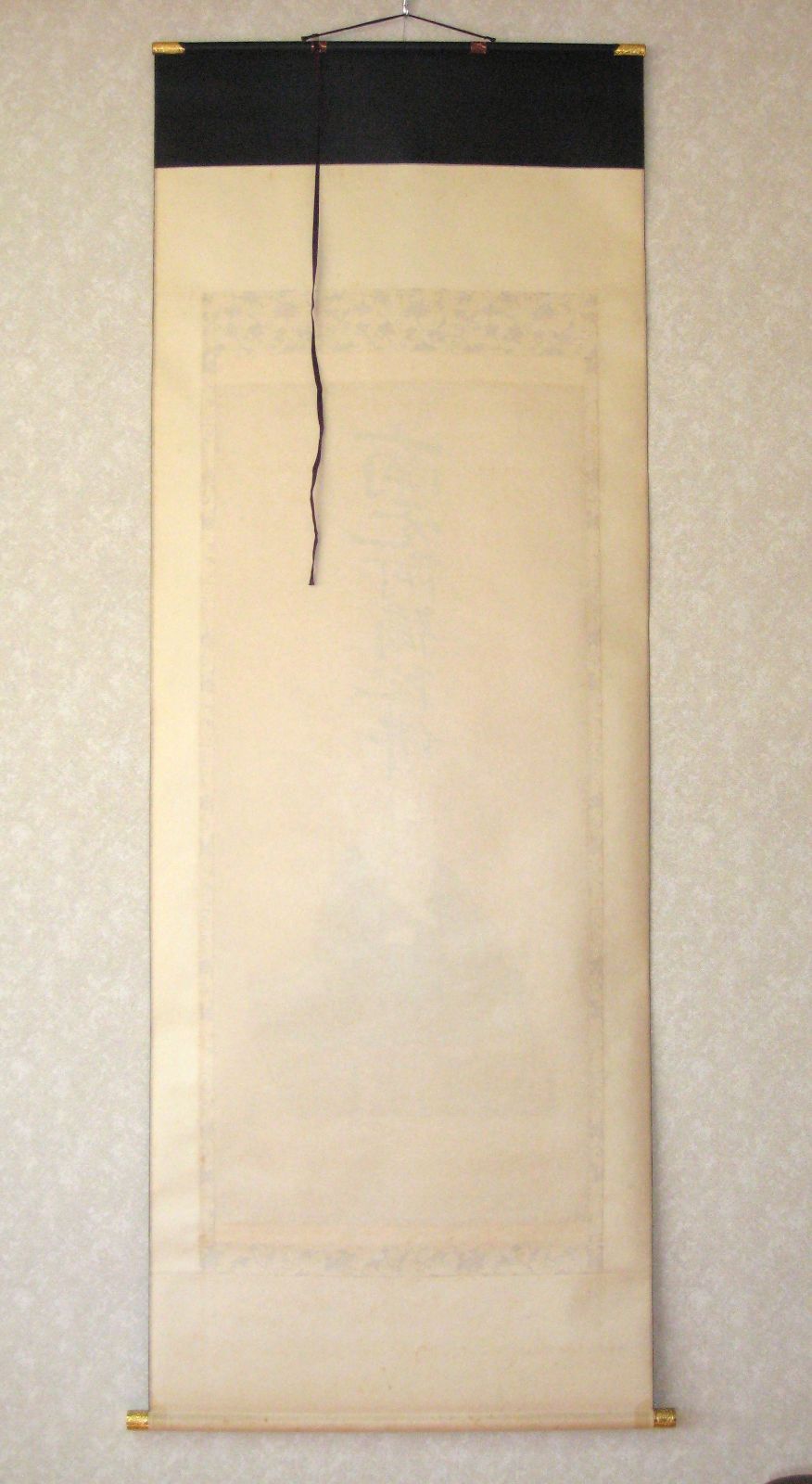 【真筆】掛け軸　六字名号・南無阿弥陀仏 親鸞聖人御影◆金武翠輝　共箱・タトウ箱付 真筆】掛け軸 六字名号・南無阿弥陀仏 親鸞聖人御影◇金武翠輝
