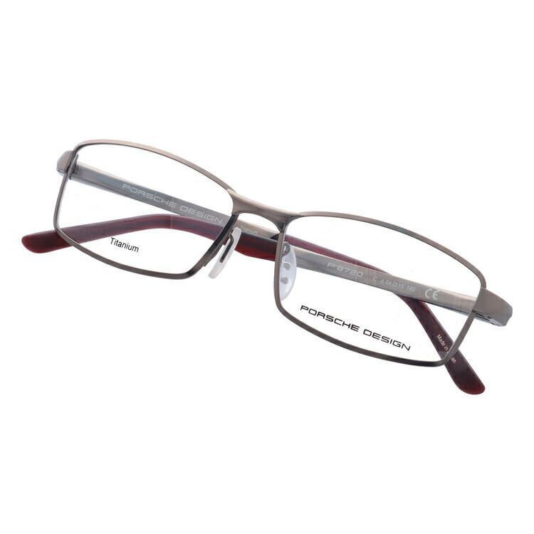 ポルシェデザイン メガネフレーム スクエア型 PORSCHE DESIGN P8720 C