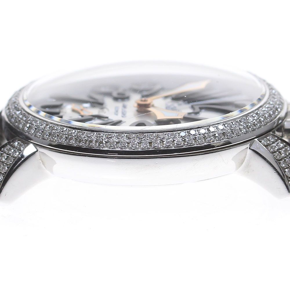 ガガミラノ GaGa MILANO 5010.1D.7S マヌアーレ48MM ダイヤベゼル 手