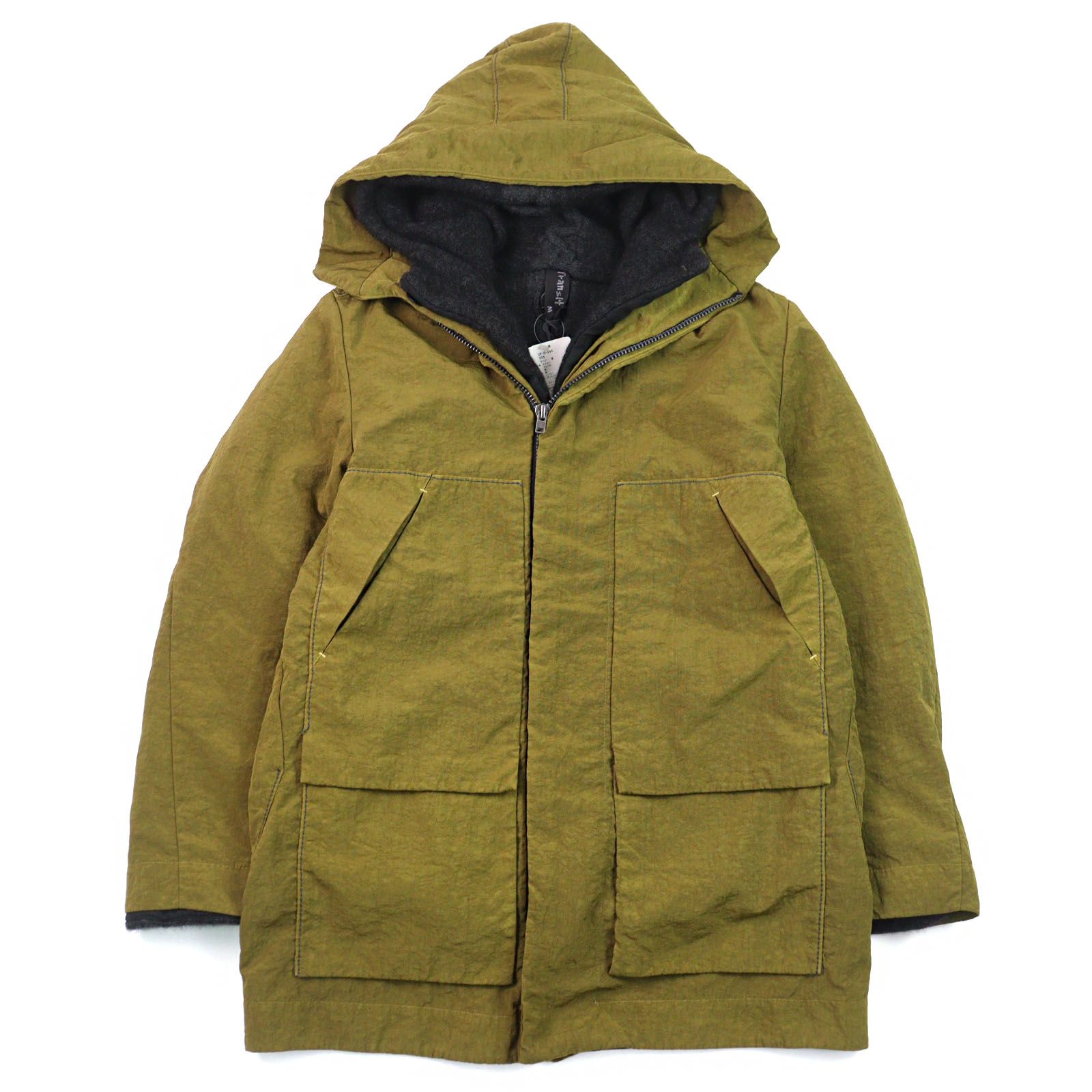 定価12万☆TRANSIT UOMO 肉厚ニットコート トランジットウオモ