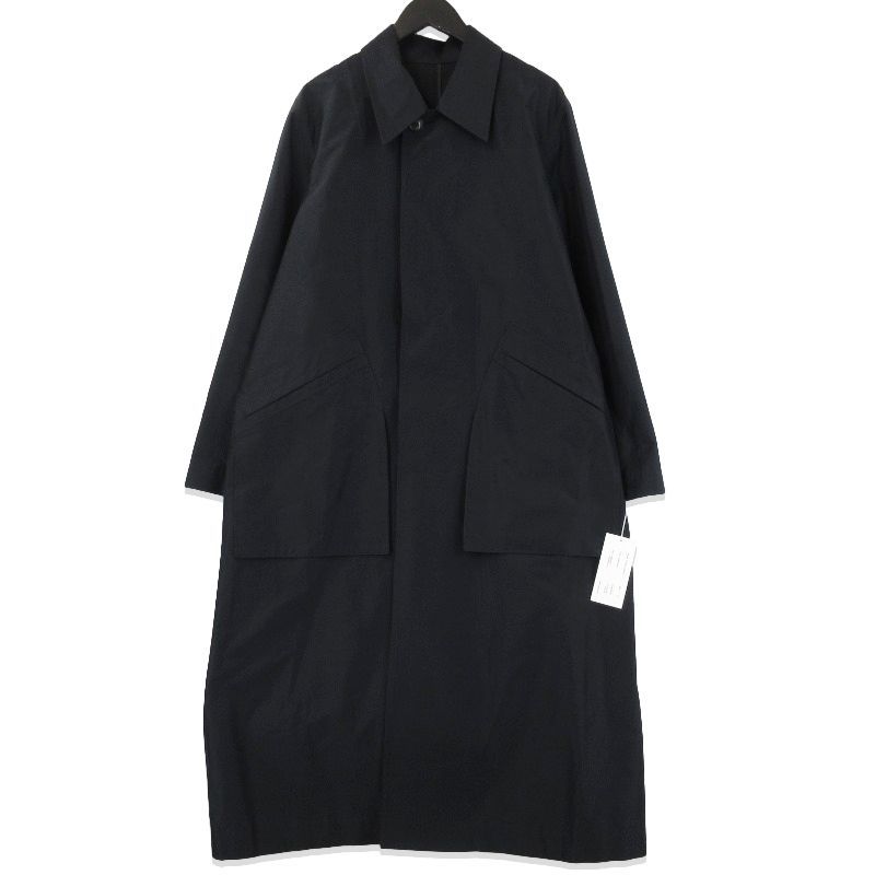 IRENISA イレニサ BALCOLLAR COAT IH-25SS-C030-FJT バル コート コットン シルク ネイビー 2 71012168