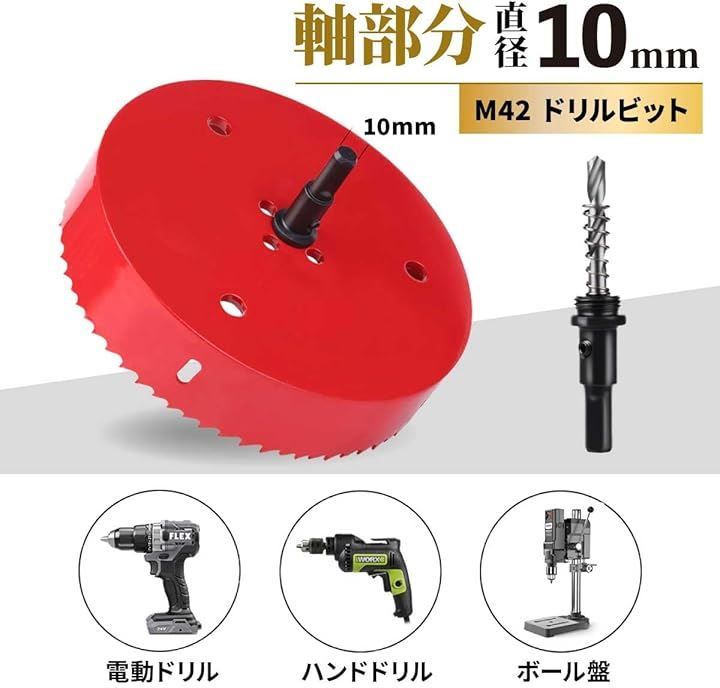 穴あけ ドリルビット