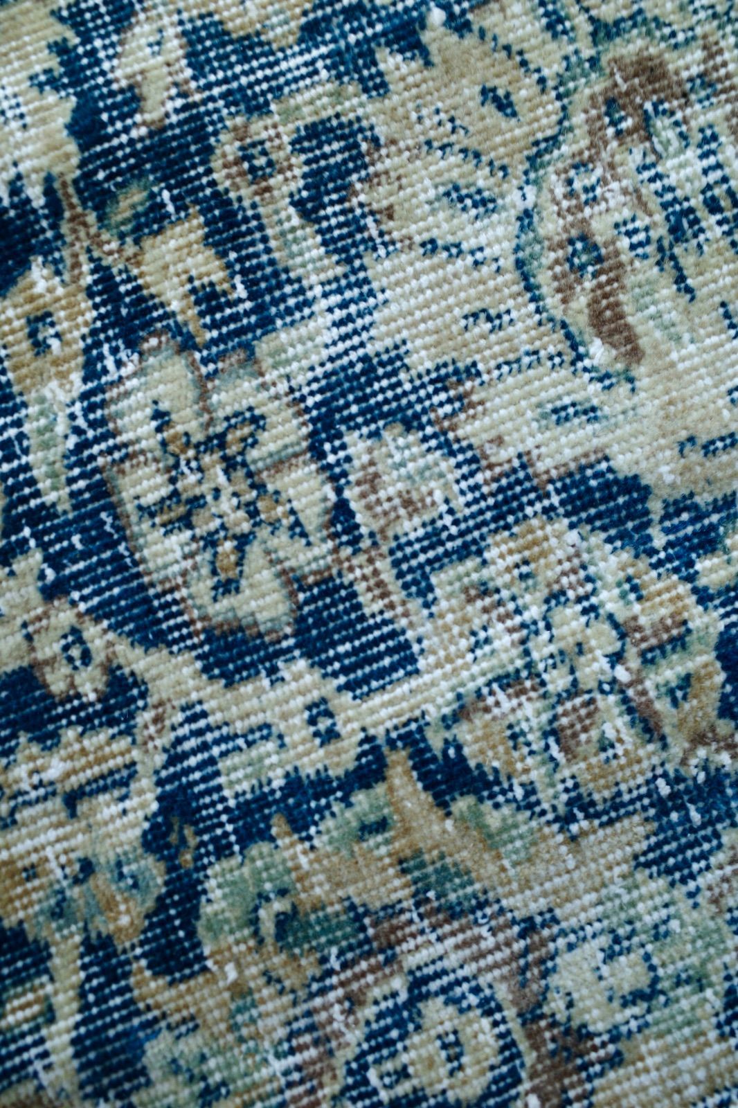 ヴィンテージラグ ブルー