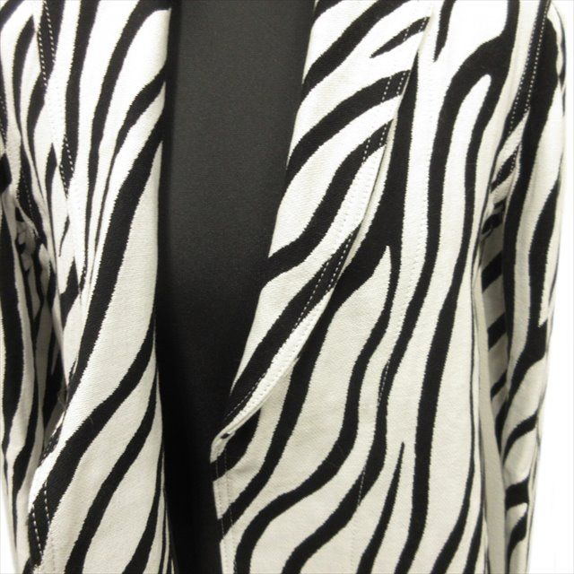 美品　マディソンブルー　ゼブラ柄　シャギー　コート　00 MADISONBLUE マディソンブルー ゼブラ シャギー コート 00