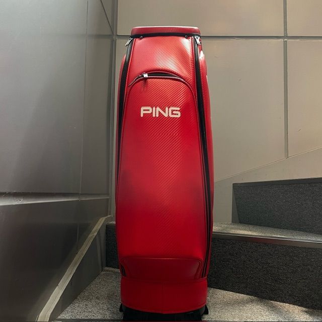 新品未使用】PING ピン CB-U2502 ソフトPU キャディバッグ 9.5型 新品未使用】PING ピン CB-U2502 ソフトPU キャディバッグ 9.5型