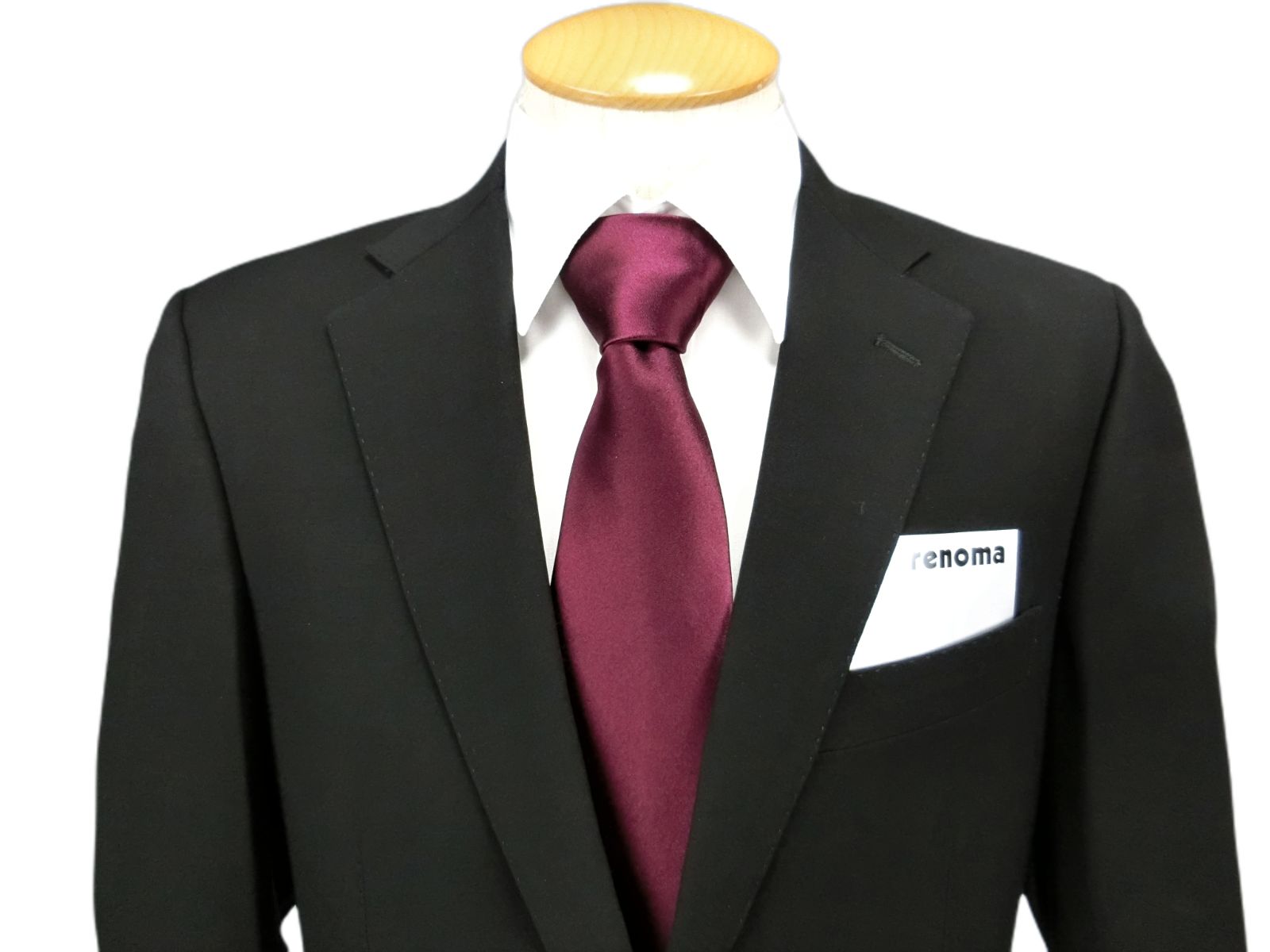 新品タグ付】renoma PARIS スーツ上下 艶感 高級 黒 A4～A8 - メルカリ