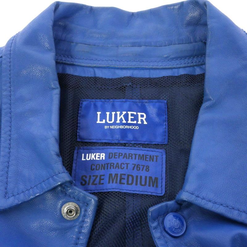 ★LUKER neighborhood レザージャケット★ 中古・古着通販】LUKER BY NEIGHBOR HOOD (ルーカーバイネイバーフッド