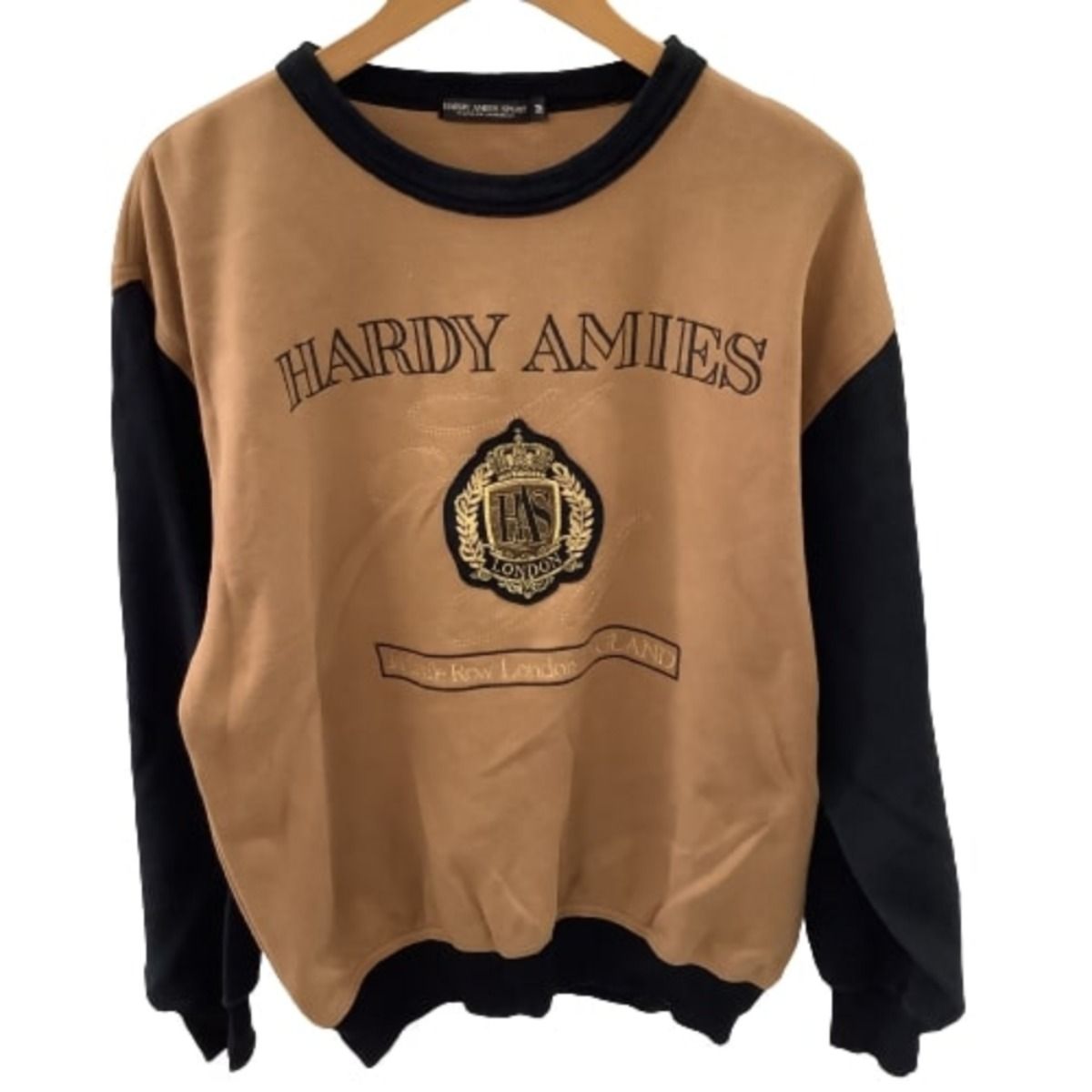 ♪♪HARDY AMIES ハーディエイミス メンズ スウェット SIZE M ブラック