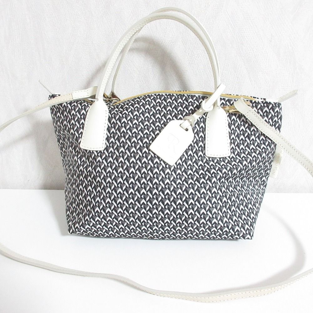美品 ROBERTA PIERI ロベルタピエリ 2Way トートバッグ ハンドバッグ
