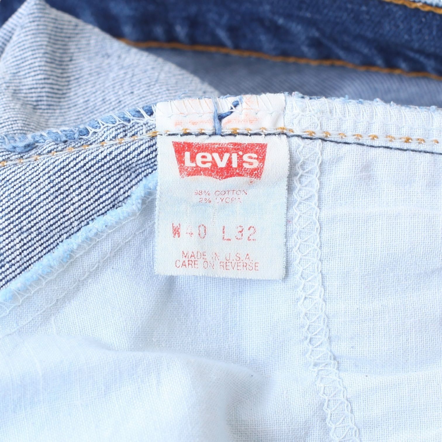 希少 90s USA製 Levi's 517 フレアデニム オレンジタブ W40 古着 90年代 リーバイス Levis 517 オレンジタブ ブーツカット