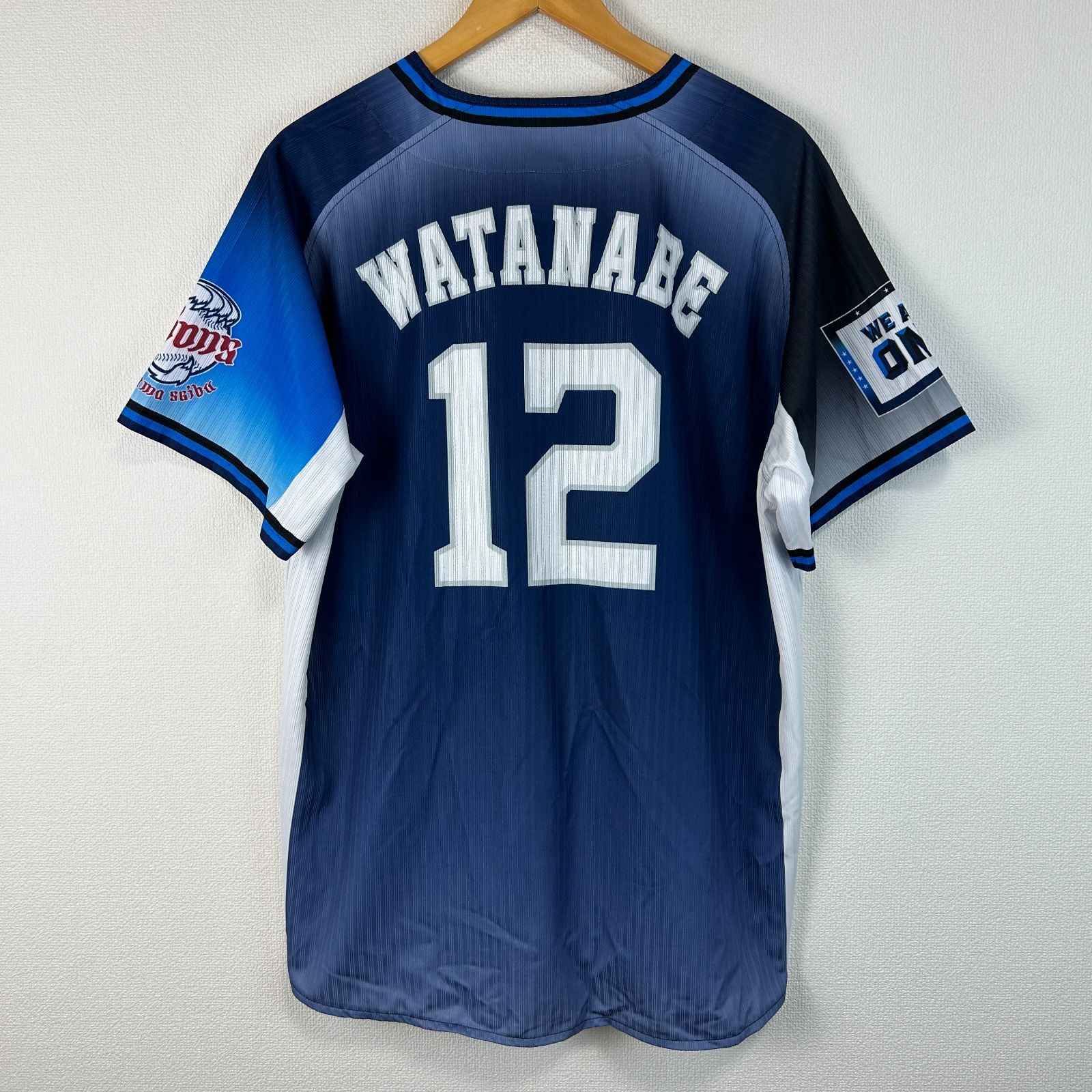 埼玉西武ライオンズ ベースボールシャツ 限定ユニフォーム WATANABE 12