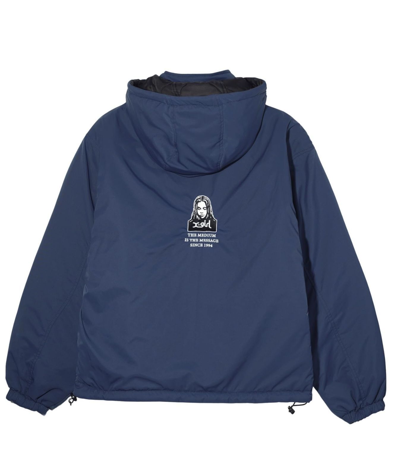 JACKET EMBROIDERY REVERSIBLE レディース ジャケット エックスガール