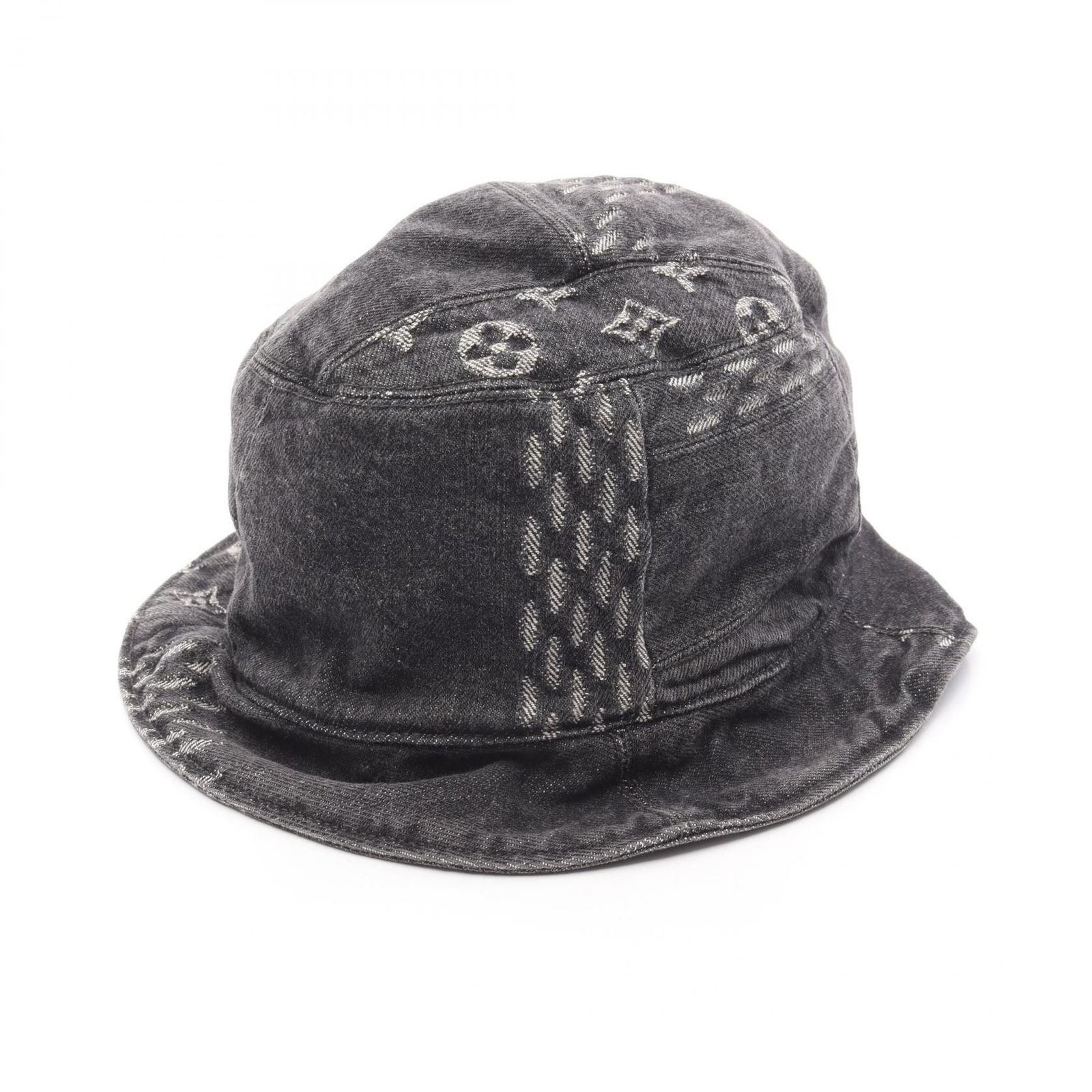 ルイ ヴィトン LOUIS VUITTON ハット ボネ ダミエ ジャイアント MP2745 その他 帽子 レディース Used A