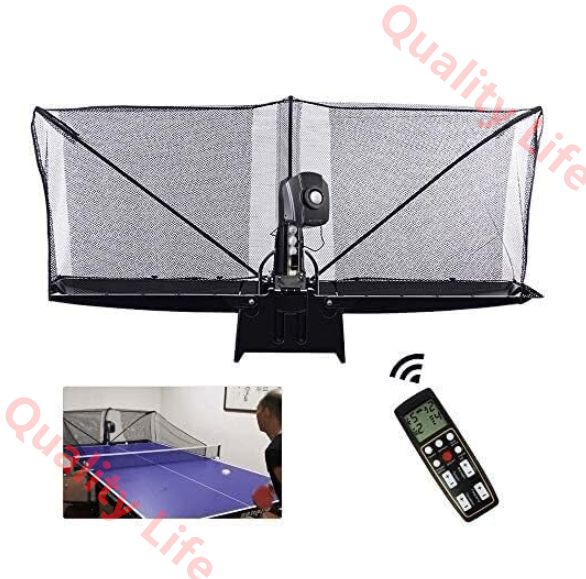 最大90％オフ／最終セール！ 自動卓球ロボット50W リモコン付きプロトレーニング用ピンポンボールマシン 【正規品販売】