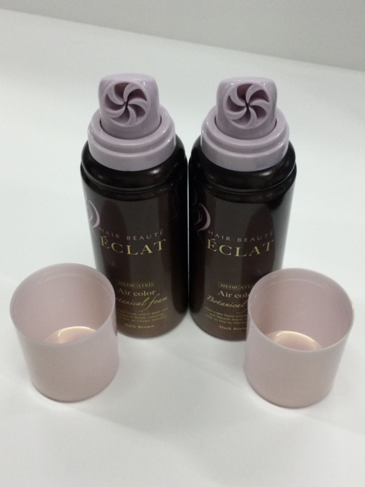 ヘアボーテ エクラ　ボタニカル　エアカラーフォーム　ダークブラウン　2本セット Amazon | ヘアボーテエクラ ボタニカルエアカラーフォームEX ダーク