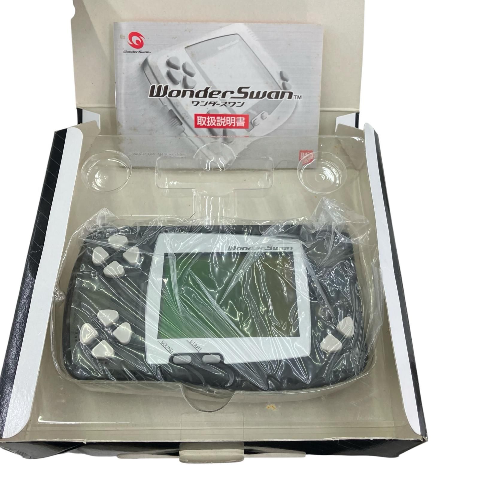 BANDAI - ワンダースワン　スケルトンブラック　ジャンク　6台 楽天市場】WonderSwan ワンダースワン スケルトンブラック 新品