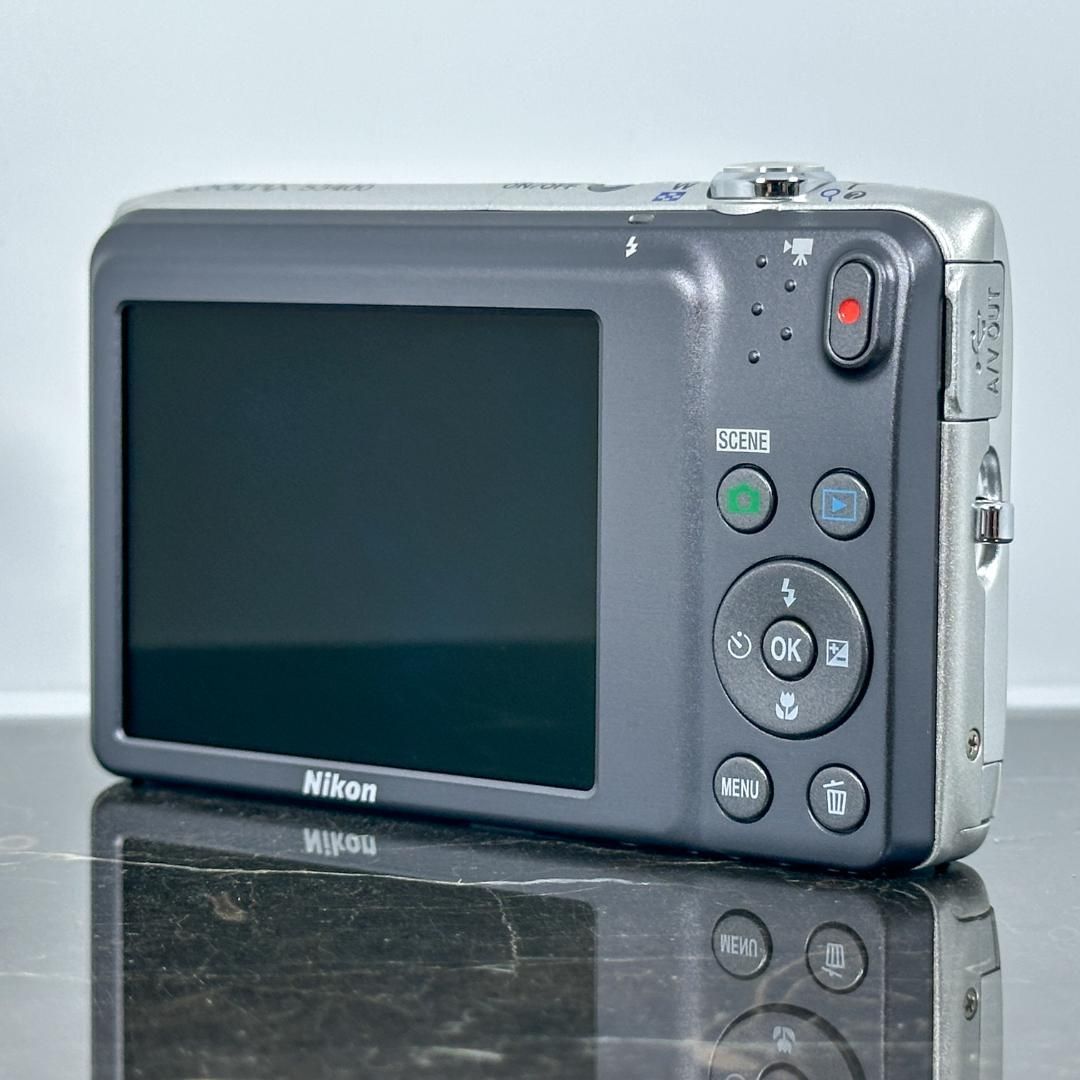 美品】Nikon COOLPIX S3400 シルバー ニコン クールピクス デジタル 