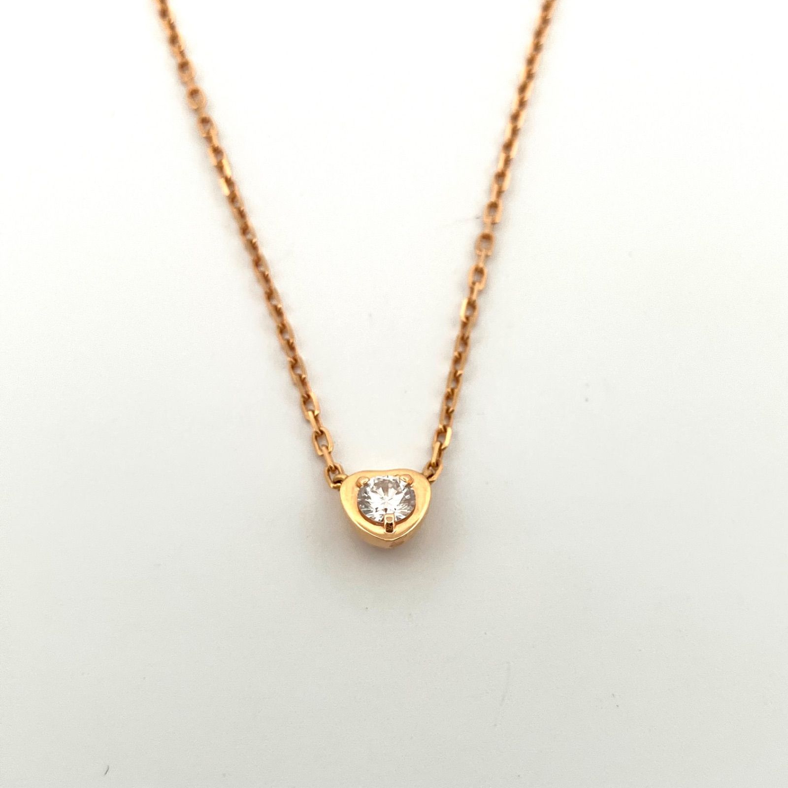 鑑定済み】正規品 カルティエ Cartier ダムール ハート B7059400