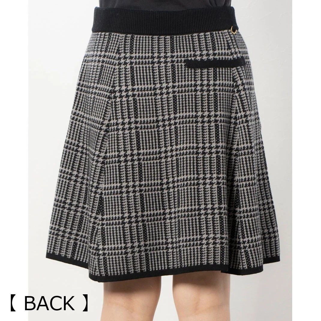 green グレンチェックスカート