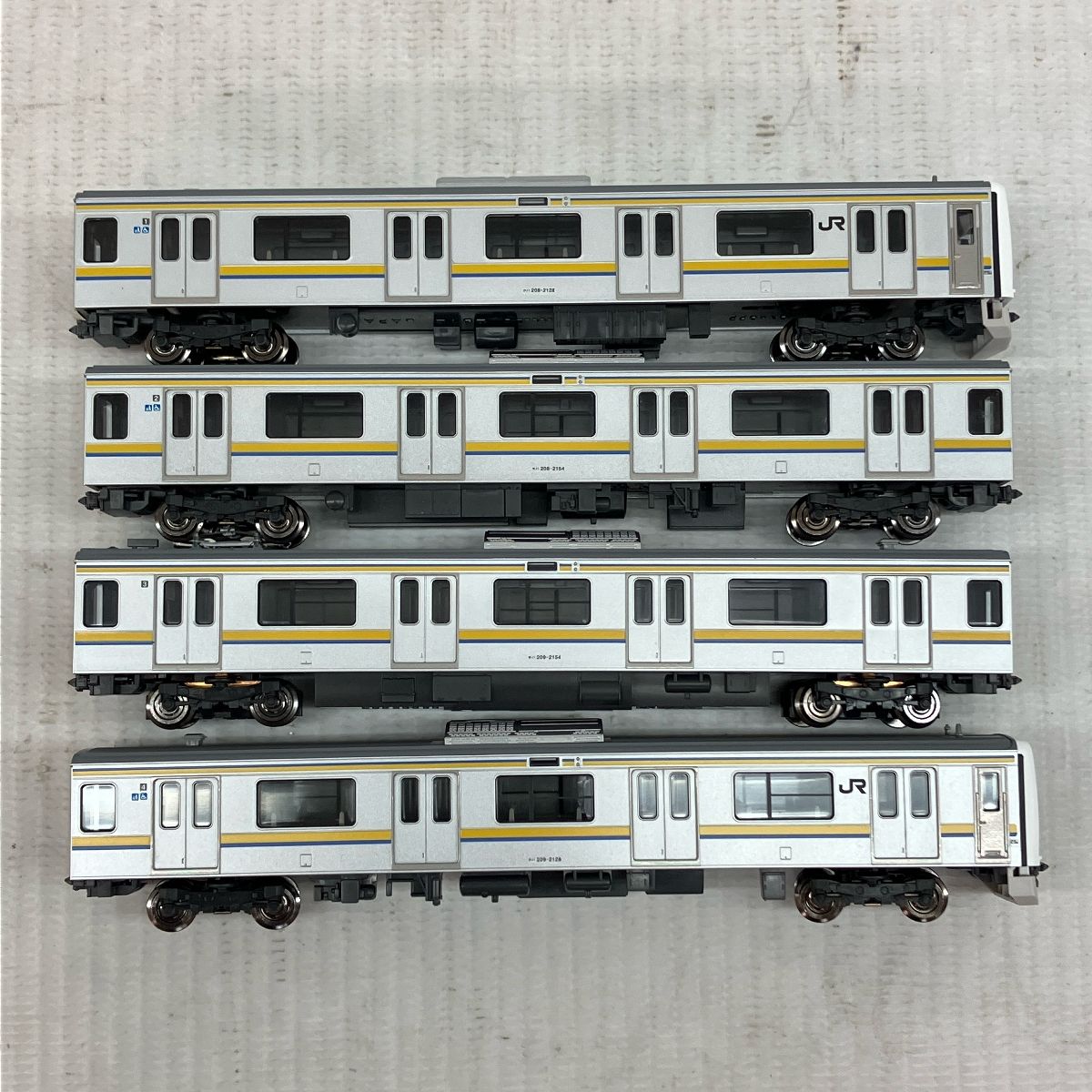 TOMIX 98629 JR 209 2100系 通勤電車 房総色 4両セット 鉄道模型