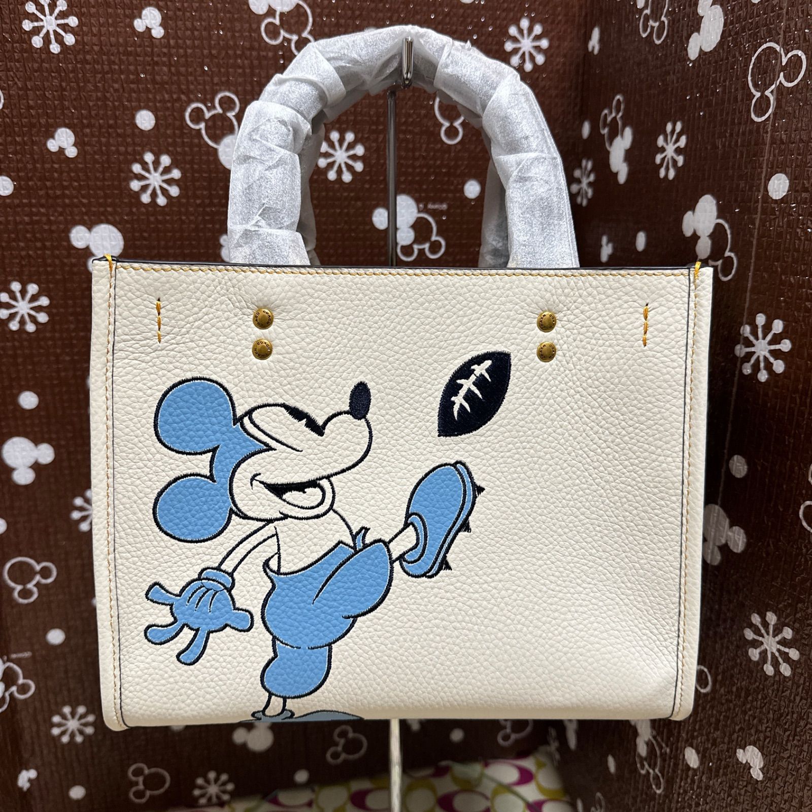 81％以上節約 DISNEY X COACH コラボ ローグ 25 ウィズ ミッキーマウス