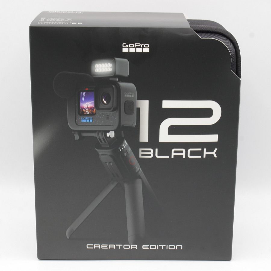 【新品未開封】GoPro HERO12 BLACK Creator Edition CHDFB-121-JP ウェアラブル アクションカメラ ゴープロ  クリエーターエディション 本体