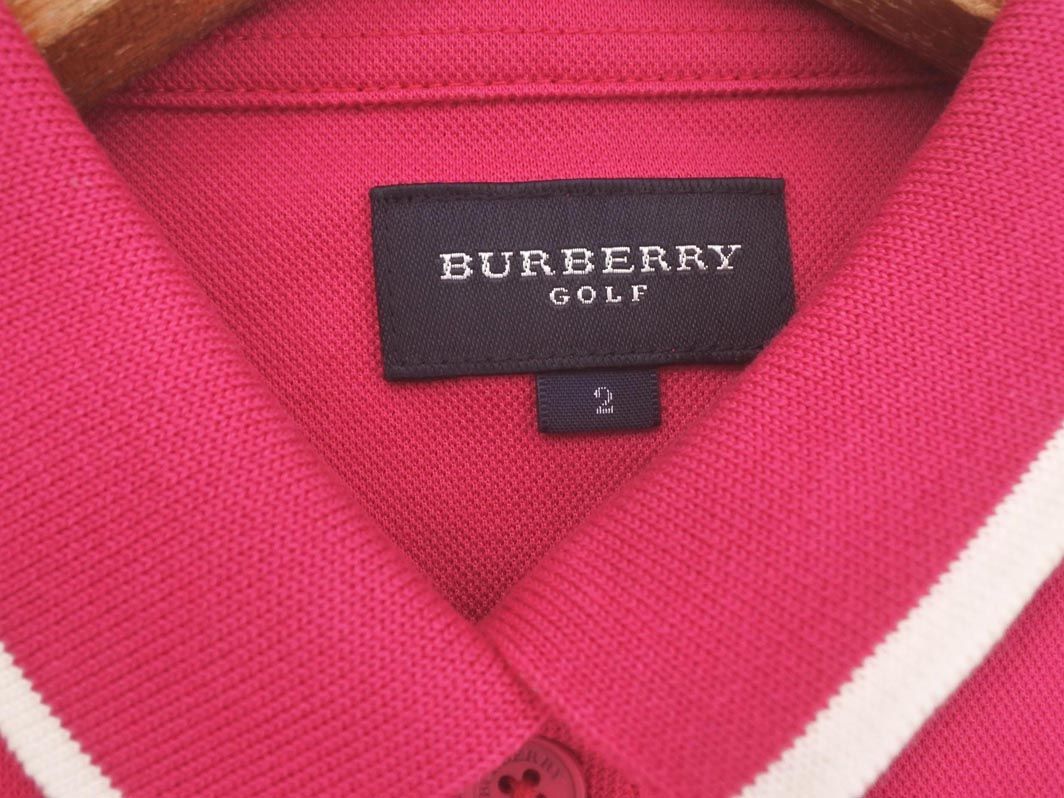 BURBERRY バーバリー　ポロシャツ レディース バーバリー スーパーコピー ポロシャツ 高級鹿の子織り B刺繍