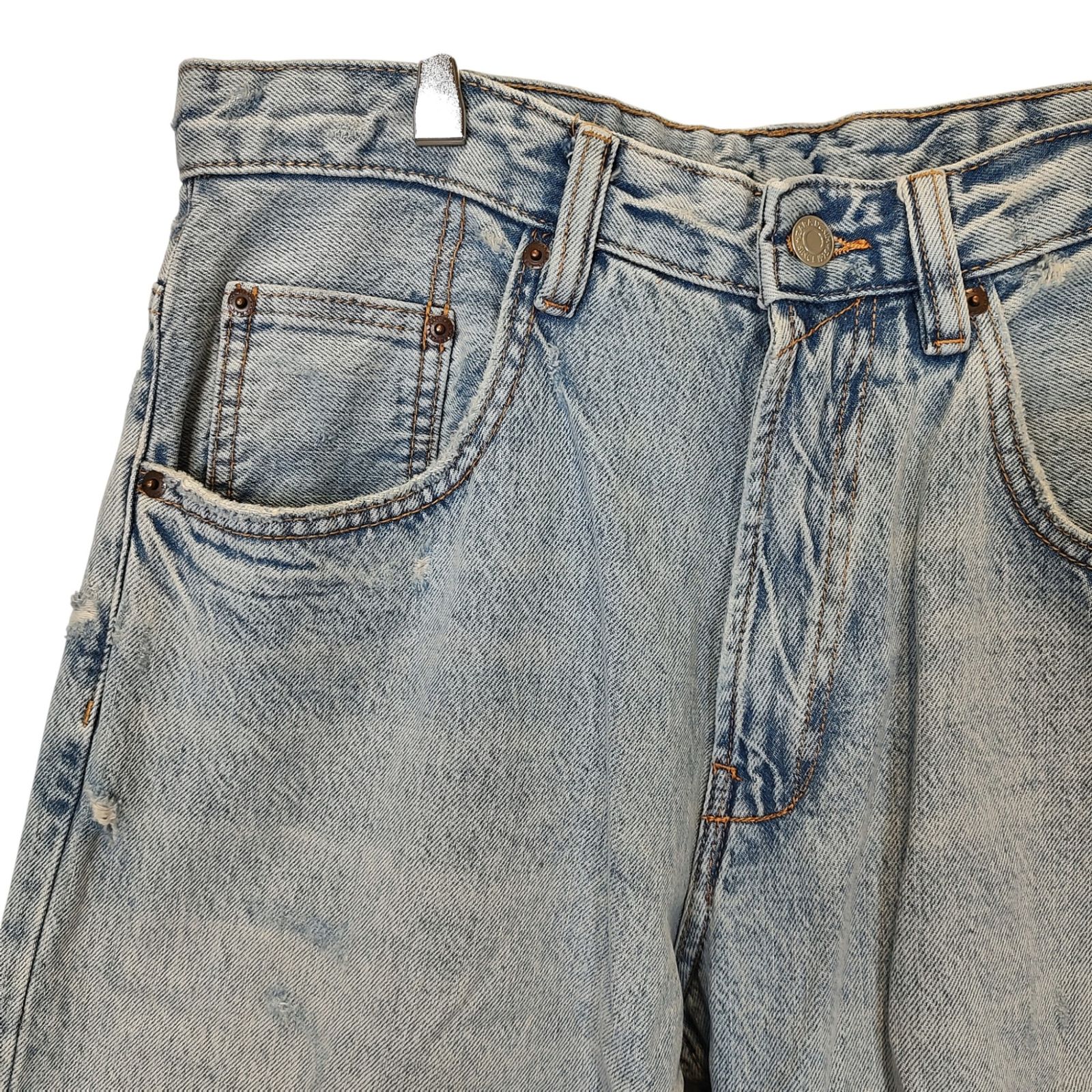 ZARA ザラ BAGGY FIT JEANS バギー フィット デニム パンツ 1538 402
