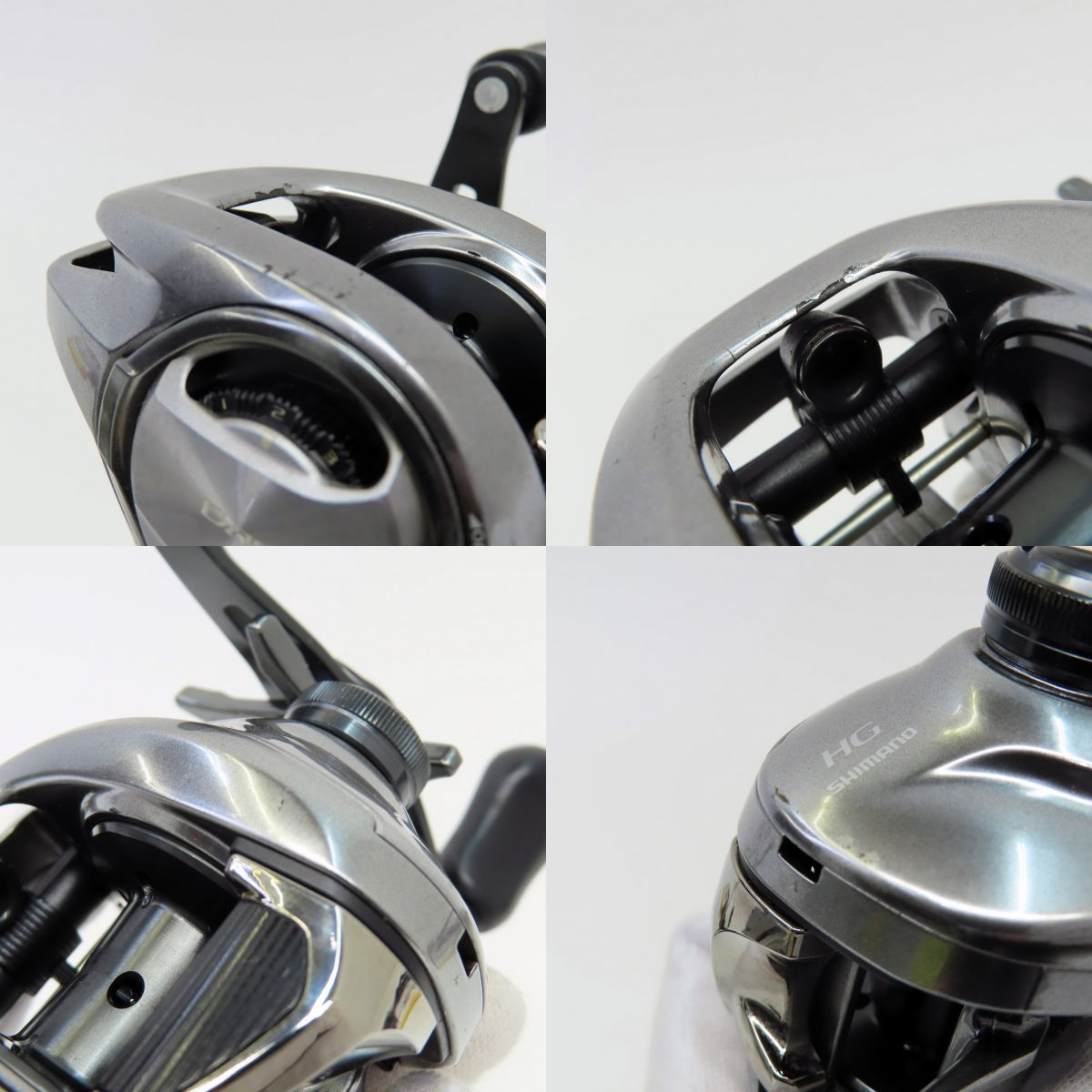 SHIMANO シマノ 18 Bantam バンタム MGL HG RH 03857 右ハンドル ベイトリール 本体のみ ※中古